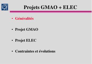 projets gmao elec