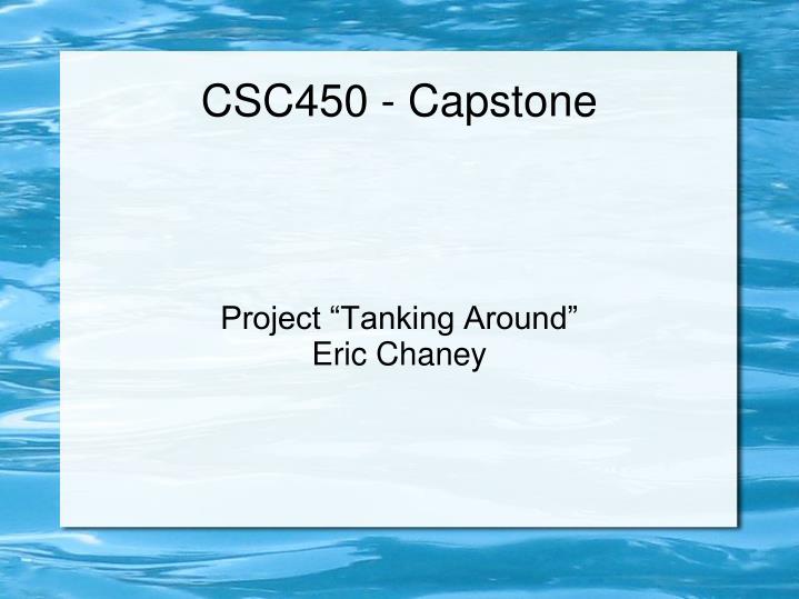 csc450 capstone