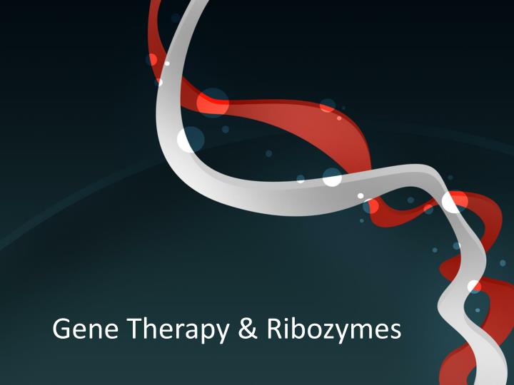 gene therapy ribozymes