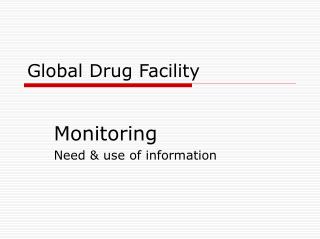 Global Drug Facility