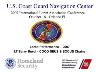 U.S. Coast Guard Navigation Center