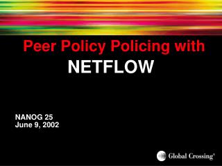 Peer Policy Policing with