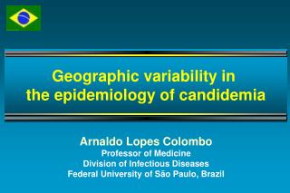 Arnaldo Lopes Colombo Professor of Medicine Division of Infectious Diseases