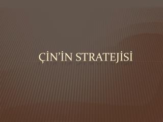 n n stratej s