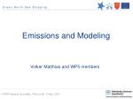 Enhanced Emission Inventories and Air Quality Modeling for Clean Shipping Solutions - slide 1