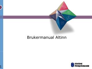 Brukermanual Altinn