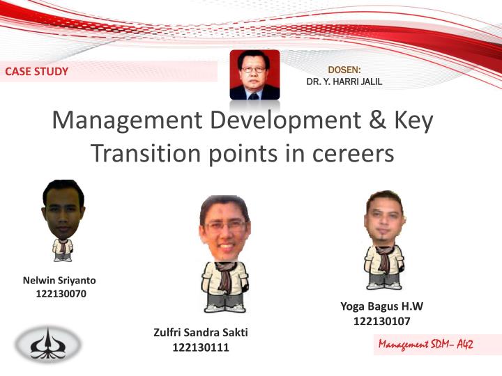 management development key transition points in cereers