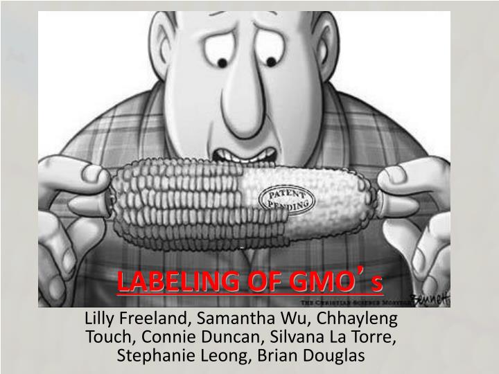 labeling of gmo s