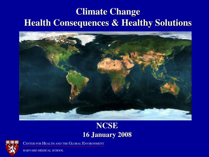 climate change health consequences healthy solutions