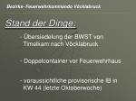 Stand der Dinge: - slide 1