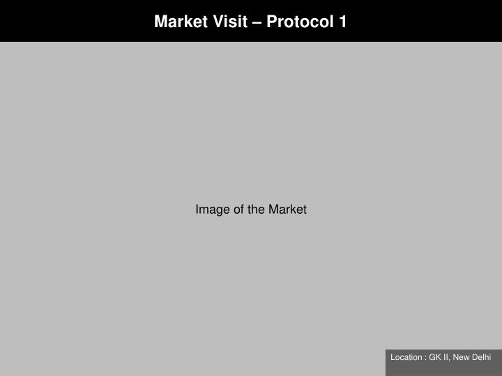 market visit protocol 1