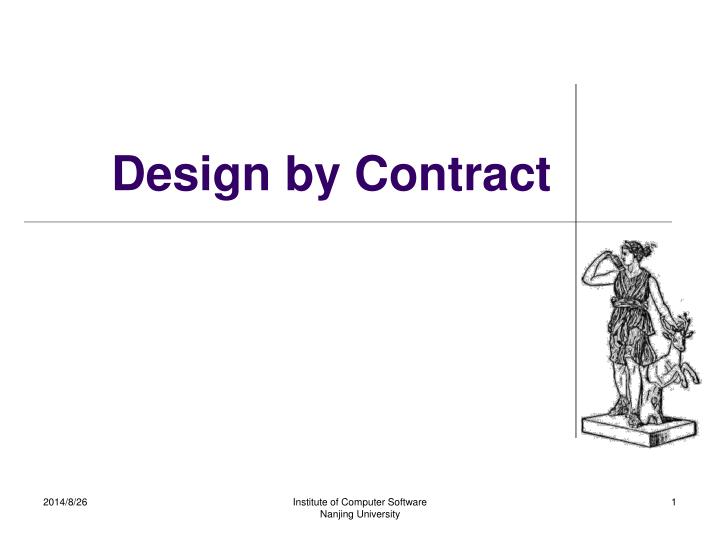 design by contract