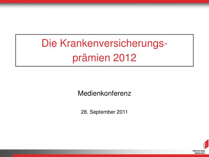 die krankenversicherungs pr mien 2012