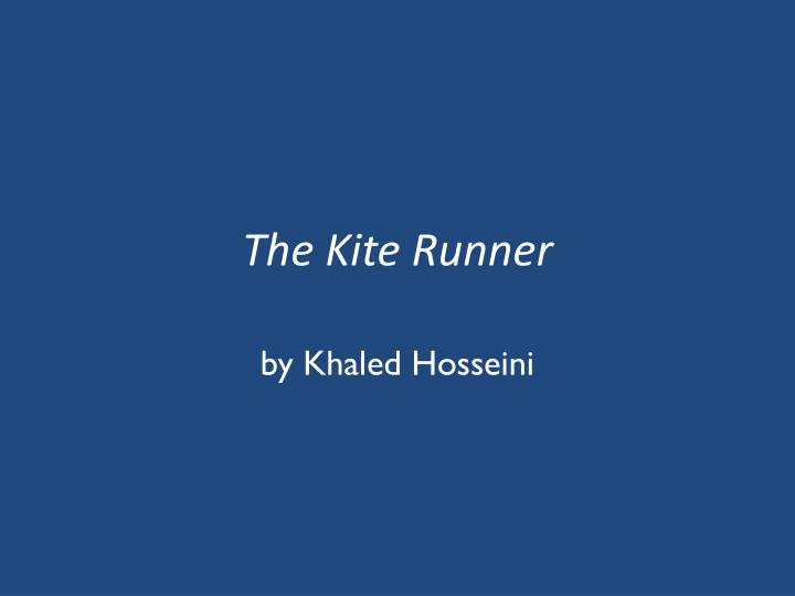 the kite runner