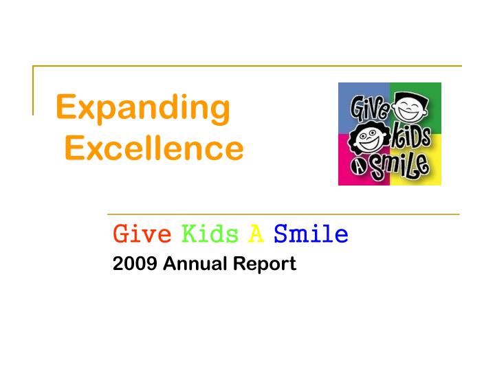 expanding excellence