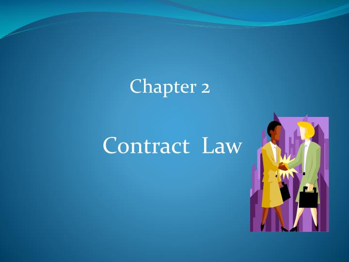 chapter 2 contract law