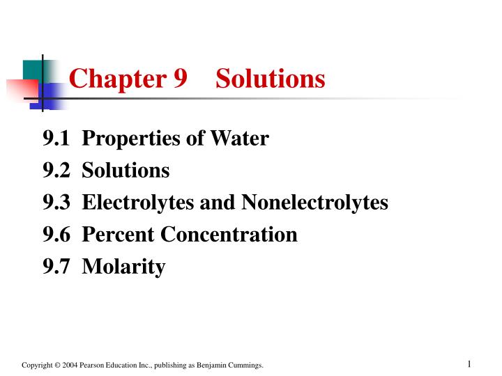 chapter 9 solutions