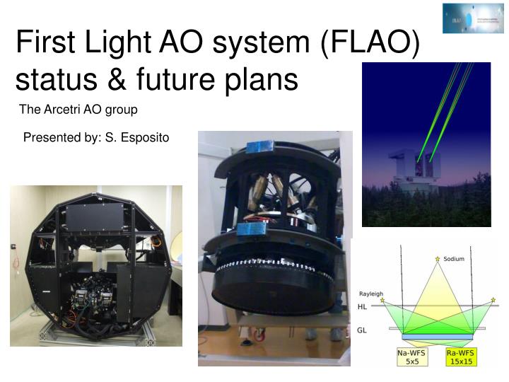 first light ao system flao status future plans