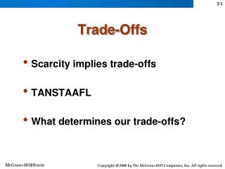 Trade-Offs