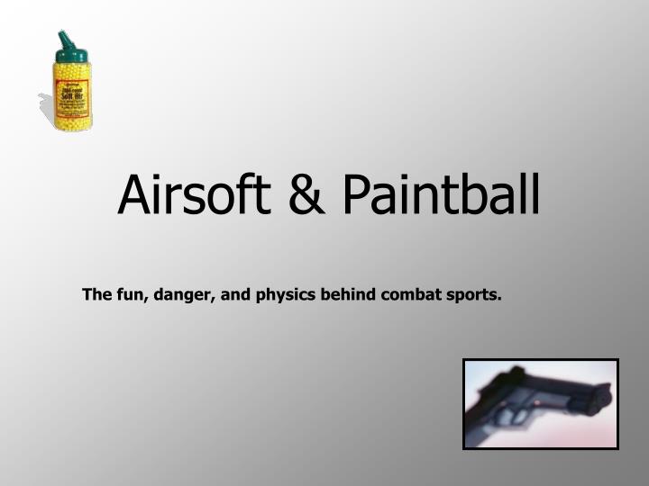 airsoft paintball