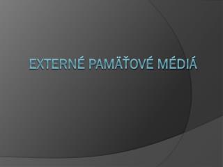 extern pam ov m di