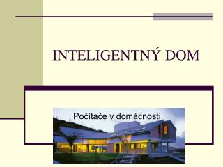 inteligentn dom