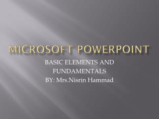 Microsoft PowerPoint