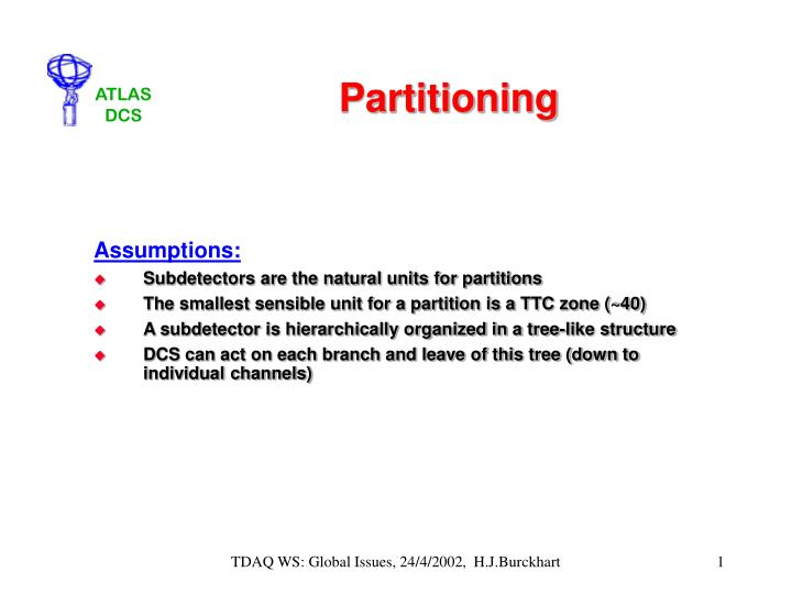 partitioning