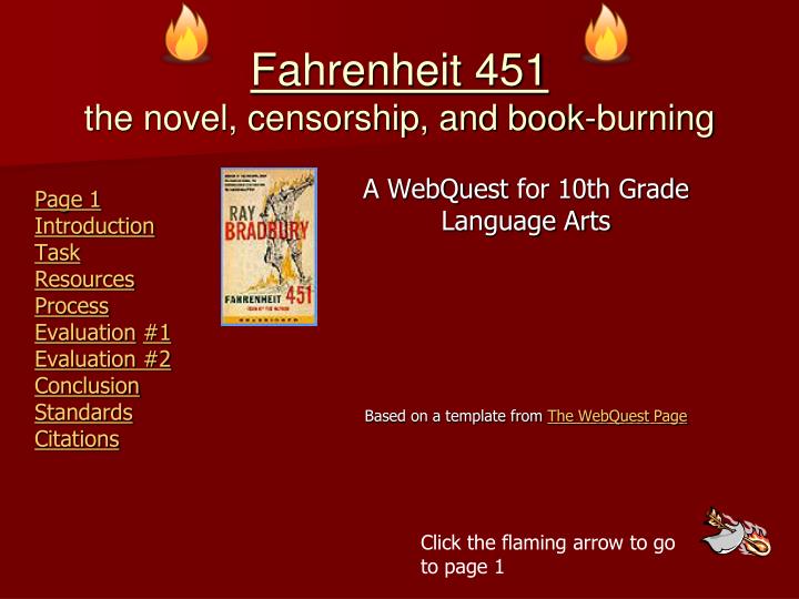 fahrenheit 451 the novel censorship and book burning