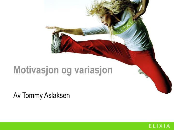 motivasjon og variasjon