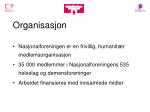 Organisasjon - slide 1
