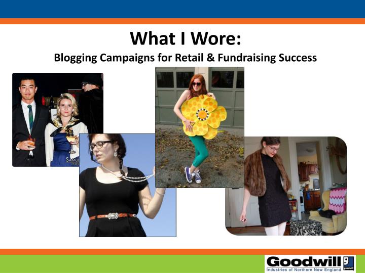 what i wore blogging campaigns for retail fundraising success