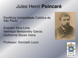 jules henri poincar