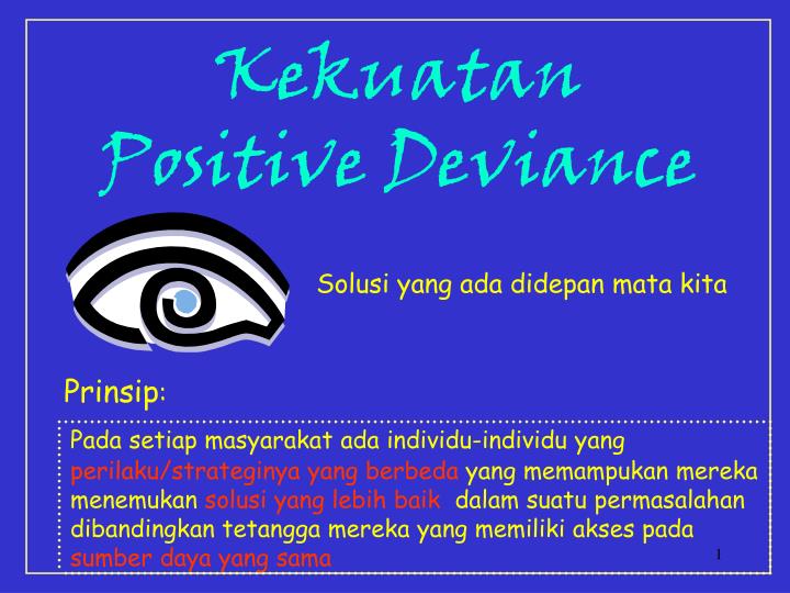 kekuatan positive deviance