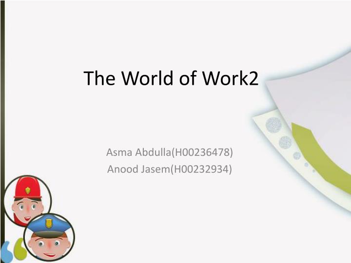 the world of work2