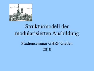strukturmodell der modularisierten ausbildung