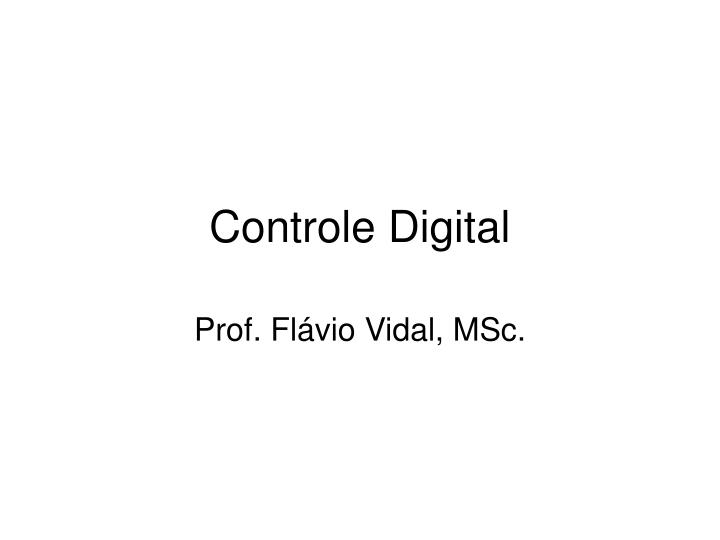 controle digital