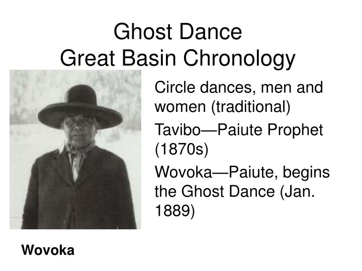 ghost dance great basin chronology