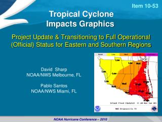 David Sharp NOAA/NWS Melbourne, FL Pablo Santos NOAA/NWS Miami, FL