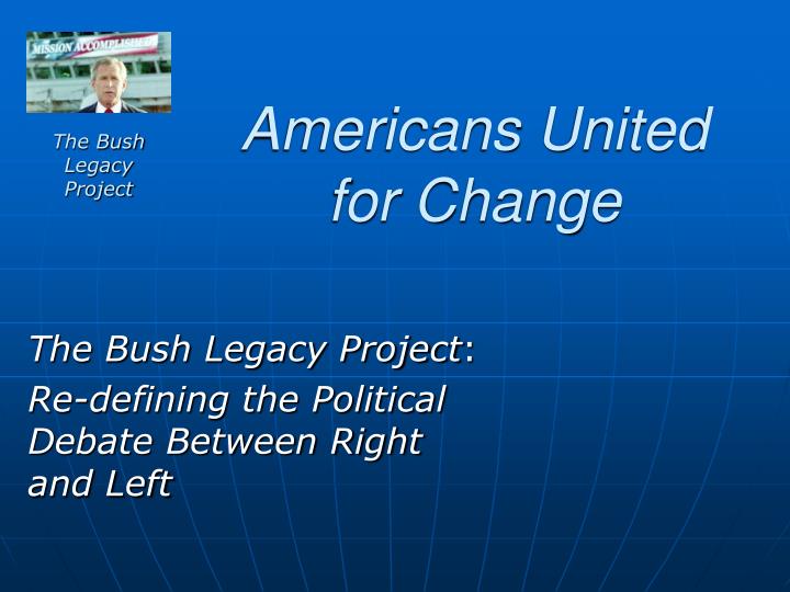 americans united for change