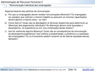 administra o de recursos humanos ii