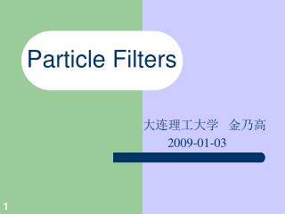Particle Filters