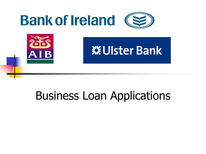 business loan applications