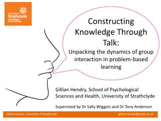 Constructing Knowledge Through Talk:
