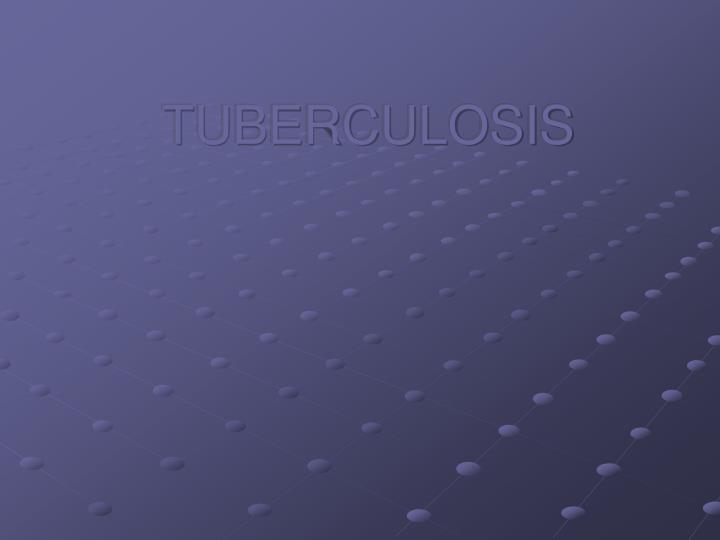 tuberculosis