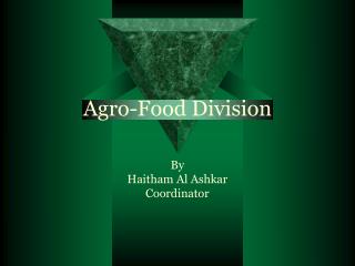Agro-Food Division