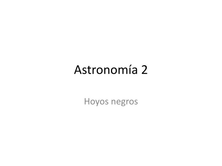 astronom a 2