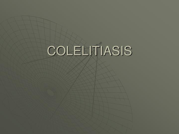 colelitiasis