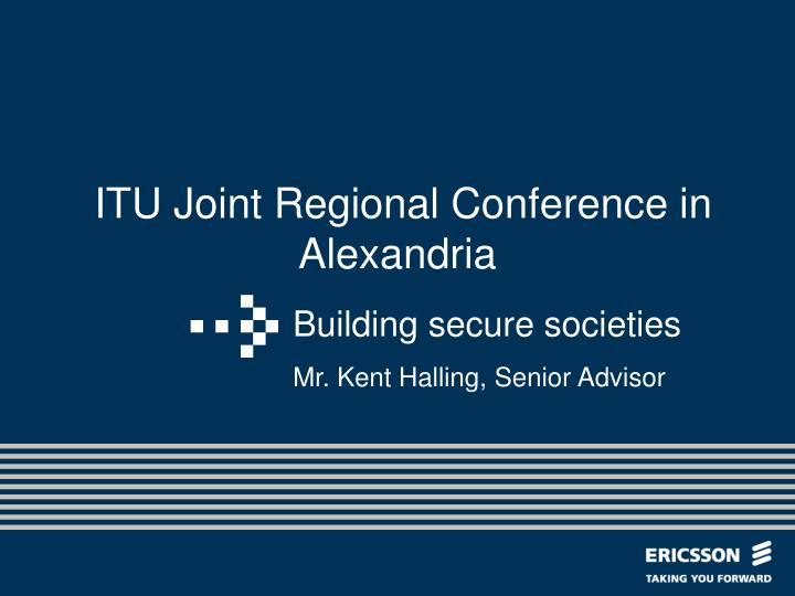 itu joint regional conference in alexandria