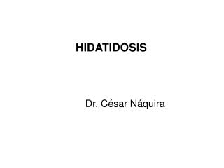 hidatidosis